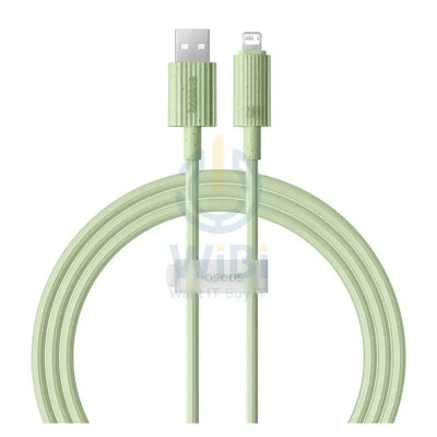 Baseus Habitat Series Fast Charging USB-A to Lightning Cable - 1m / Natural Green Accessories > Cables & Converters >