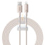 Baseus Habitat Series Fast Charging USB-A to Lightning Cable - 2M / Wheat Pink Accessories > Cables & Converters >