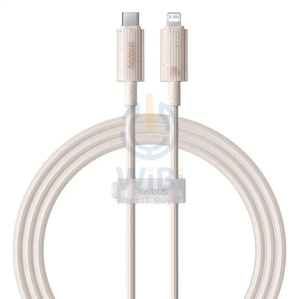 Baseus Habitat Series Fast Charging USB-C to Lightning Cable - 1M / Wheat Pink Accessories > Cables & Converters >