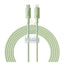 Baseus Habitat Series Fast Charging USB-C to Lightning Cable - 2M / Natural Green Accessories > Cables & Converters >