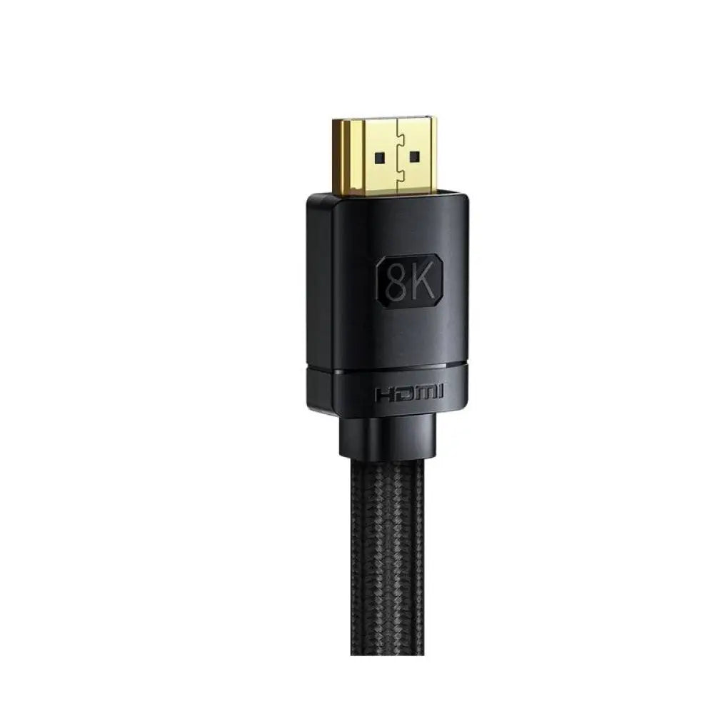 Baseus High Definition HDMI 8K to HDMI 8K Cable - 2 Meters / Black