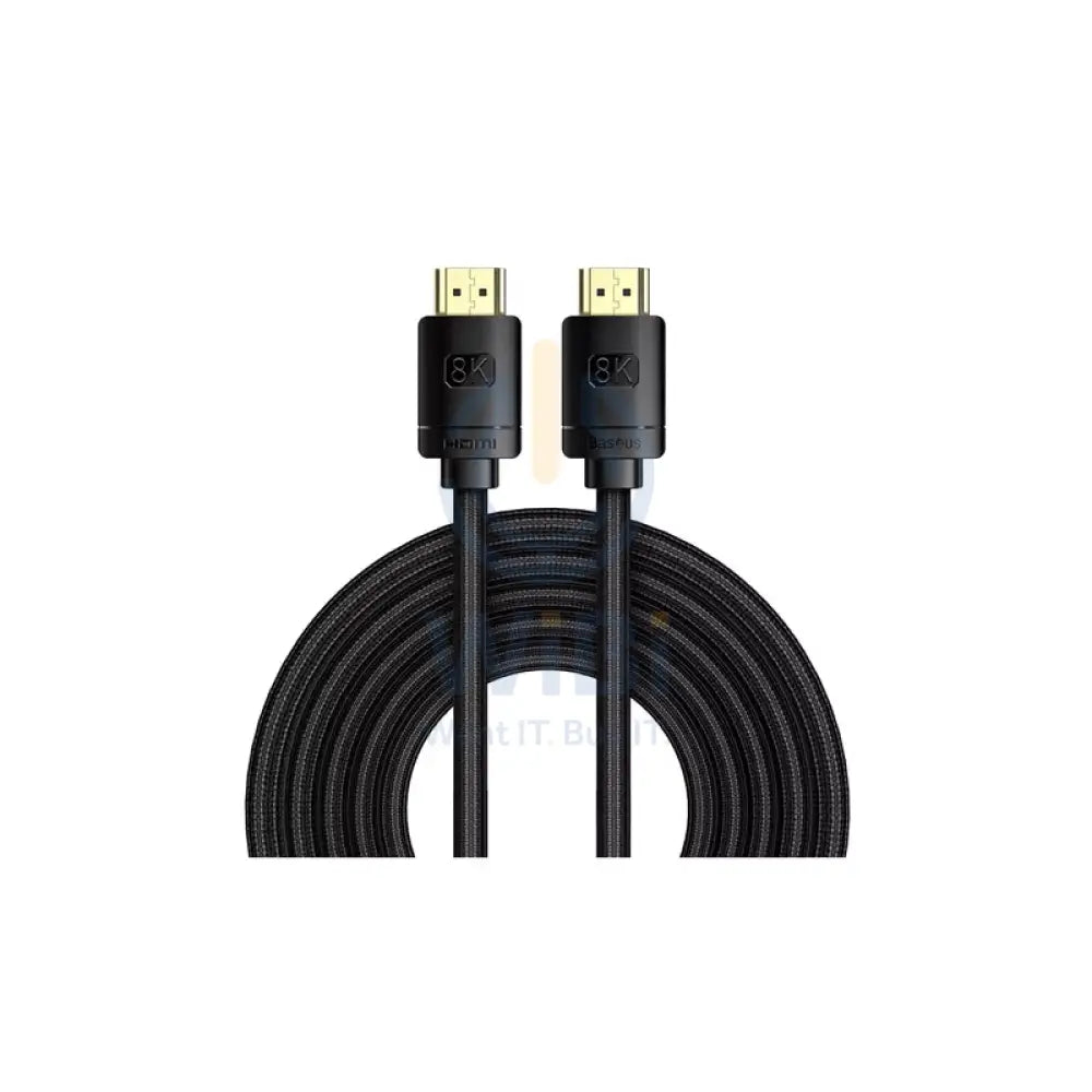 Baseus High Definition Series HDMI 8K to HDMI 8K Adapter Cable - 5m Accessories > Cables & Converters > HDMI Cables