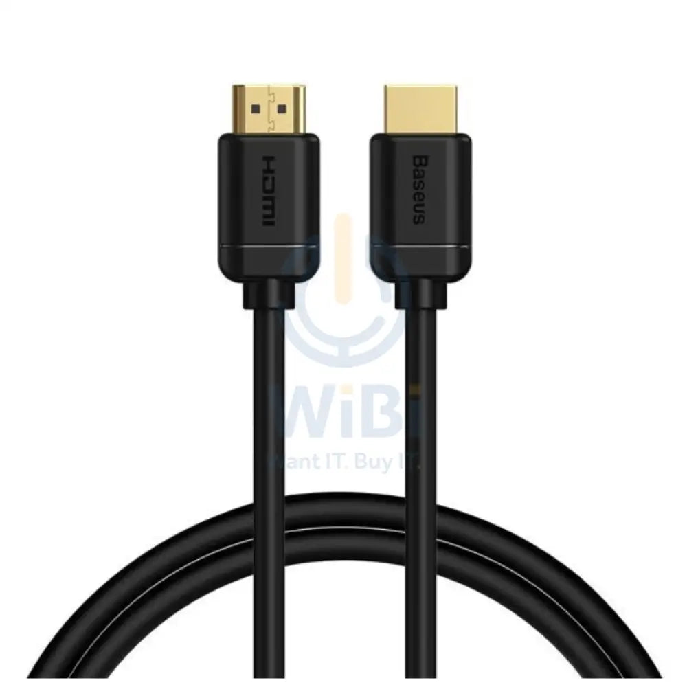 Baseus High Definition Series HDMI To HDMI Adapter Cable - 3 Meter / Black Accessories > Cables & Converters > Cables