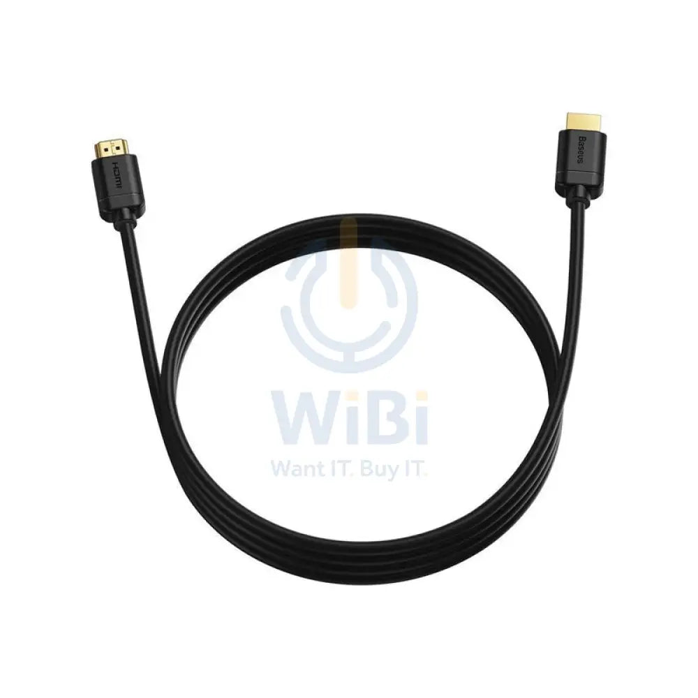 Baseus High Definition Series HDMI To HDMI Adapter Cable - 3 Meter / Black Accessories > Cables & Converters > Cables
