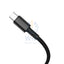 Baseus High Density Braided Fast Charging Data Cable - Type-C / 100W / 1 Meter / Black Accessories > Cables &