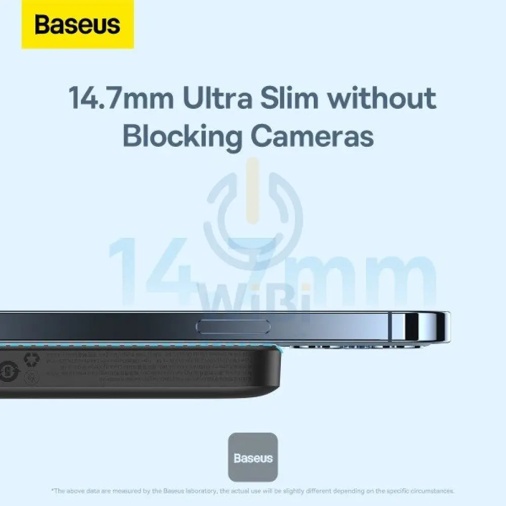 Baseus Magnetic Mini Wireless Fast Charge Power Bank - 10000mAh / 20W / Black Accessories > Power Adapters
