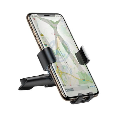 Baseus Metal AgeⅡ Gravity Car Mount (Round Air Vent Version) - Black Accessories > Mobiles & Tablets > Mobiles > Mobile