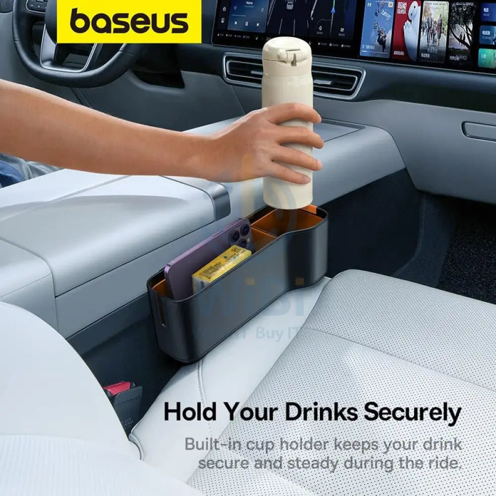 Baseus Organize Fun Series Car Console Storage Organizer - Cluster Black Accessories > Smart Devices