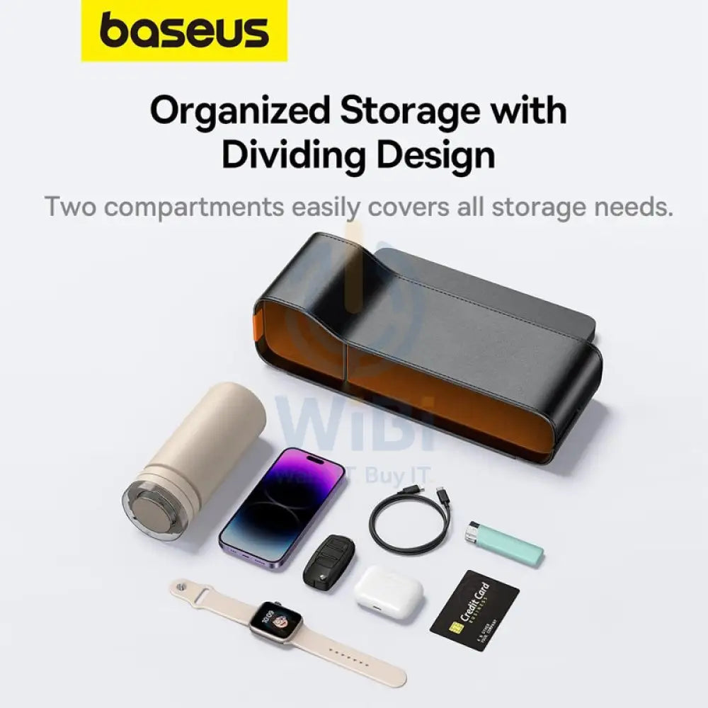 Baseus Organize Fun Series Car Console Storage Organizer - Cluster Black Accessories > Smart Devices