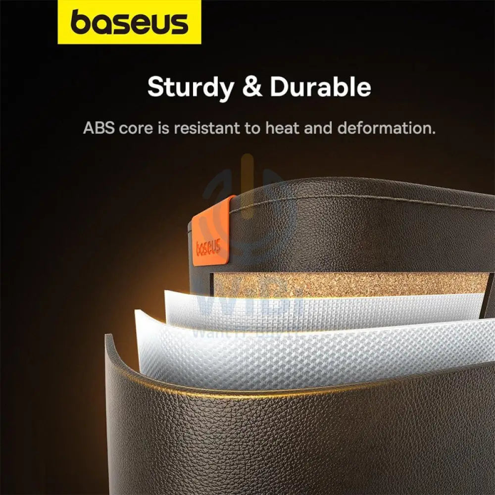 Baseus Organize Fun Series Car Console Storage Organizer - Marble Brown Accessories > Smart Devices