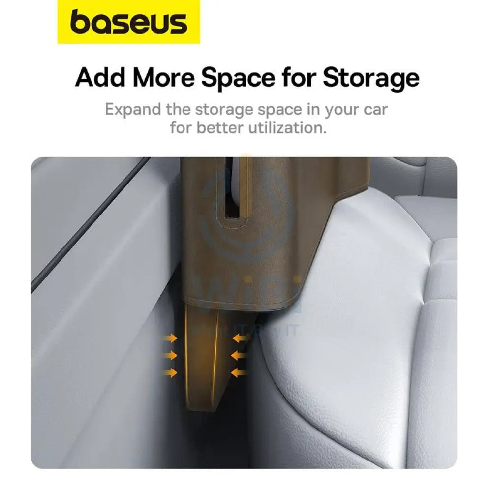 Baseus Organize Fun Series Car Console Storage Organizer - Marble Brown Accessories > Smart Devices