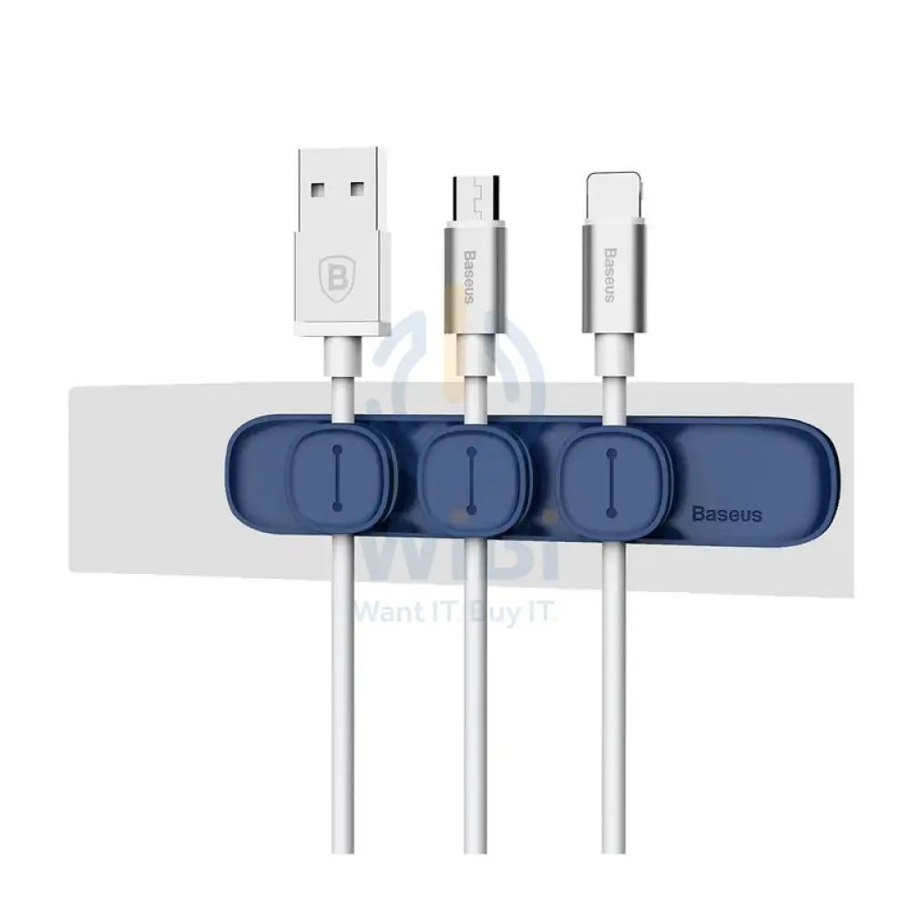 Baseus Peas Cable Clip - Blue Accessories > Cables & Converters