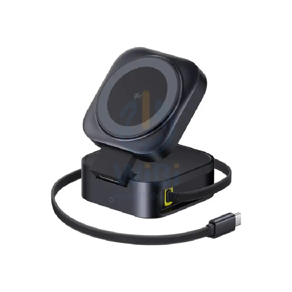 Baseus PicoGo Series 2-in-1 Magnetic Wireless Charger - 67W / Cosmic Black Accessories > Power Adapters