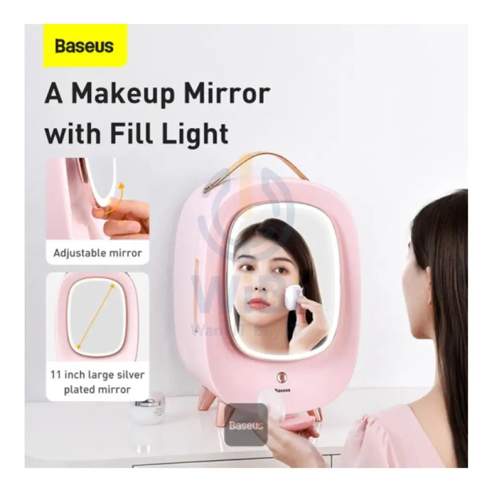 Baseus Professional Beauty Fridge Cosmetic Refrigerator - 13L / 67W / Pink Accessories > Smart Devices