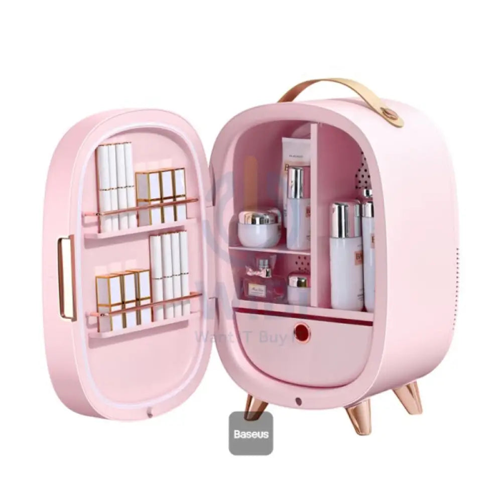 Baseus Professional Beauty Fridge Cosmetic Refrigerator - 13L / 67W / Pink Accessories > Smart Devices