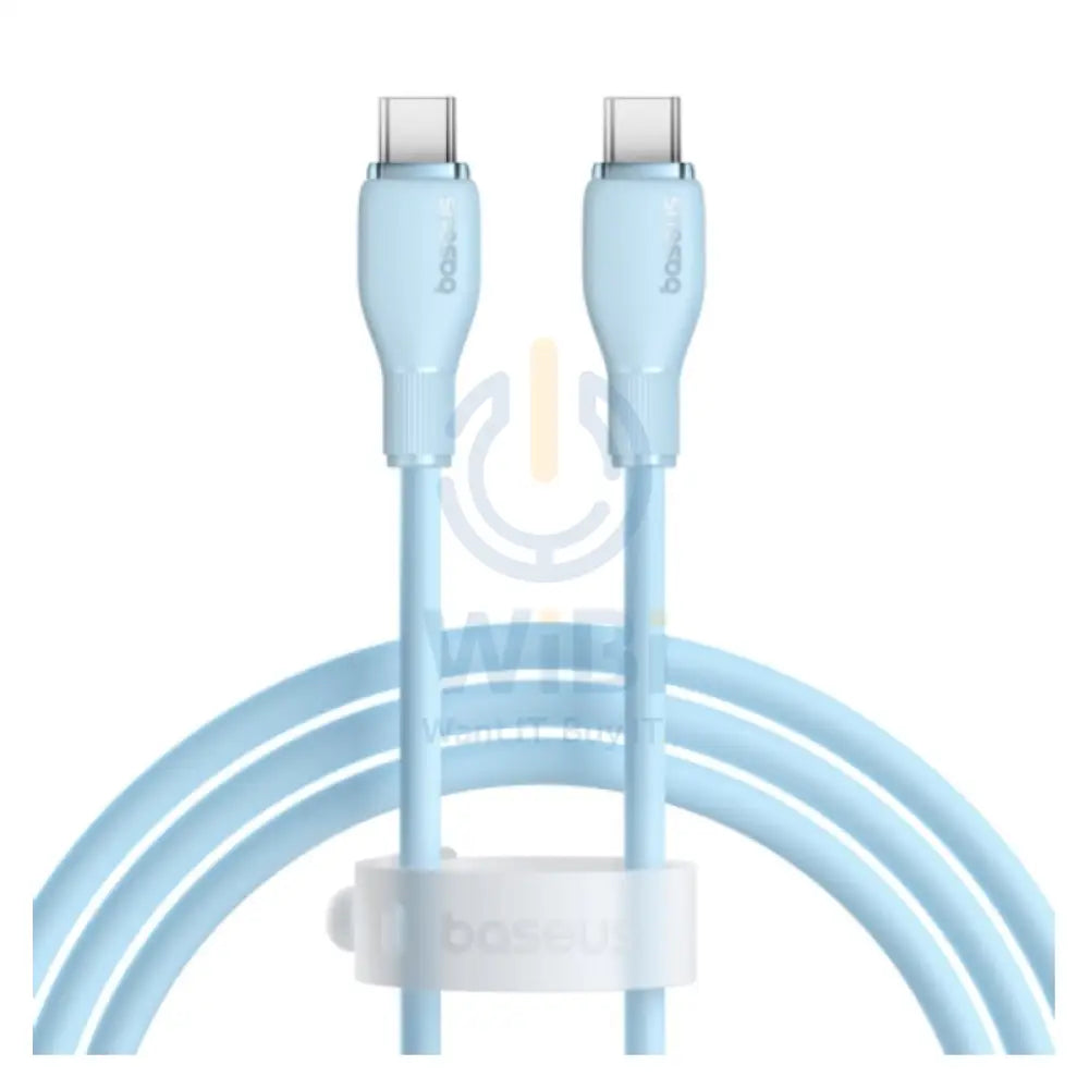 Baseus Pudding Series Fast Charging Cable - Type-C / 1.2 Meter / 100W / Galaxy Blue Accessories > Cables & Converters >