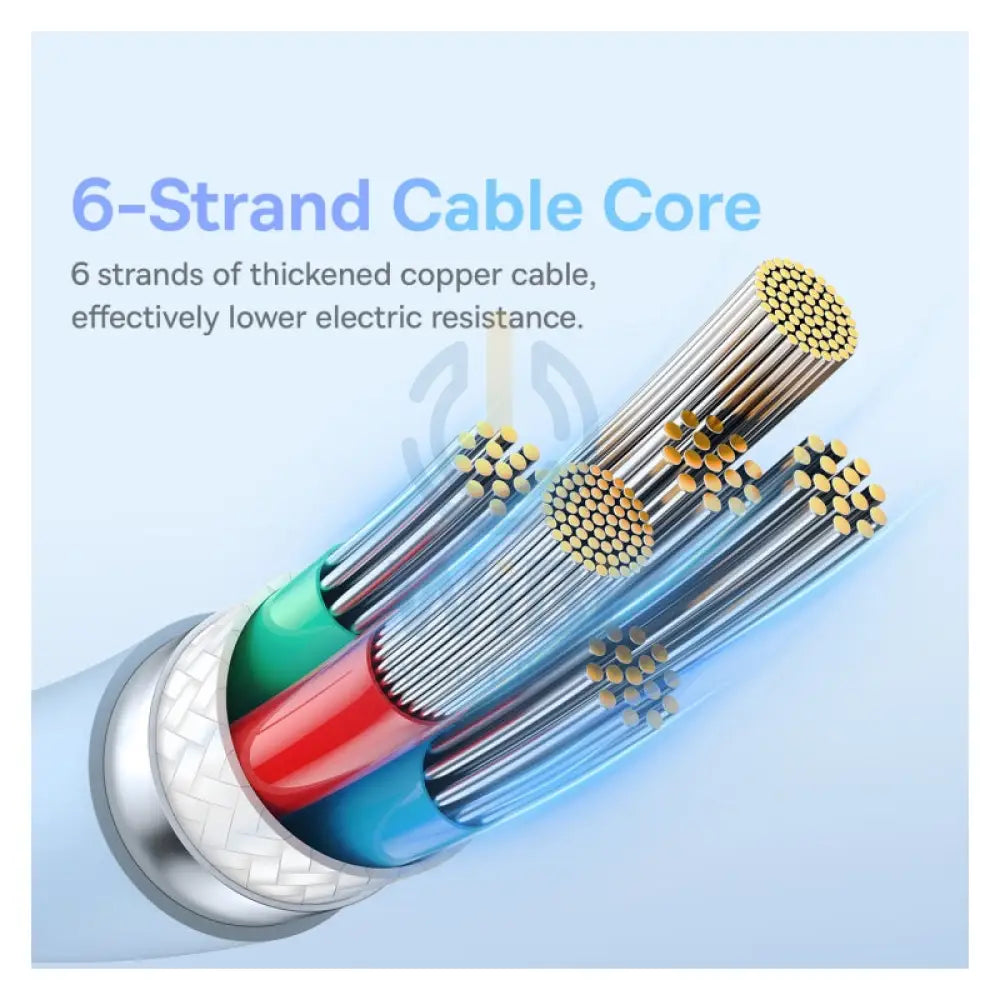 Baseus Pudding Series Fast Charging Cable - Type-C / 1.2 Meter / 100W / Galaxy Blue Accessories > Cables & Converters >