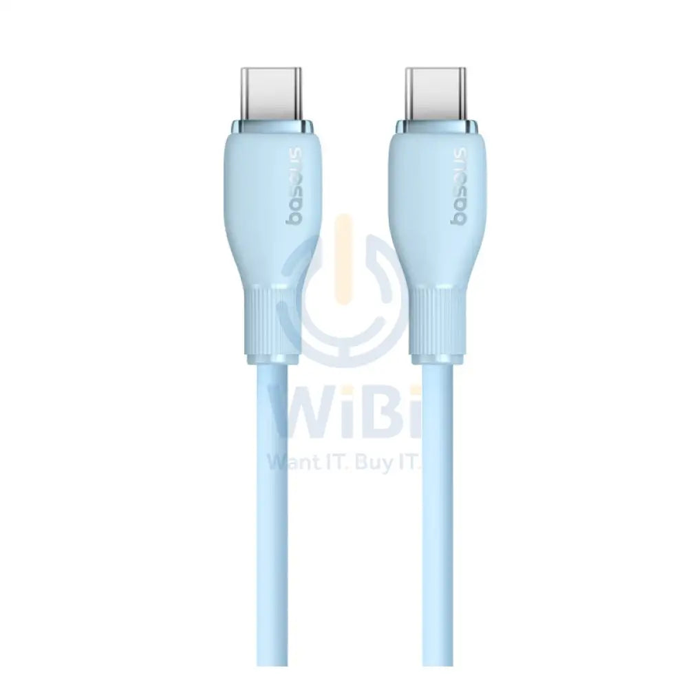 Baseus Pudding Series Fast Charging Cable - Type-C / 1.2 Meter / 100W / Galaxy Blue Accessories > Cables & Converters >