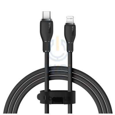 Baseus Pudding Series Fast Charging Type-C to Lightning Cable - 1.2 Meter / 20W / Cluster Black Accessories > Cables &
