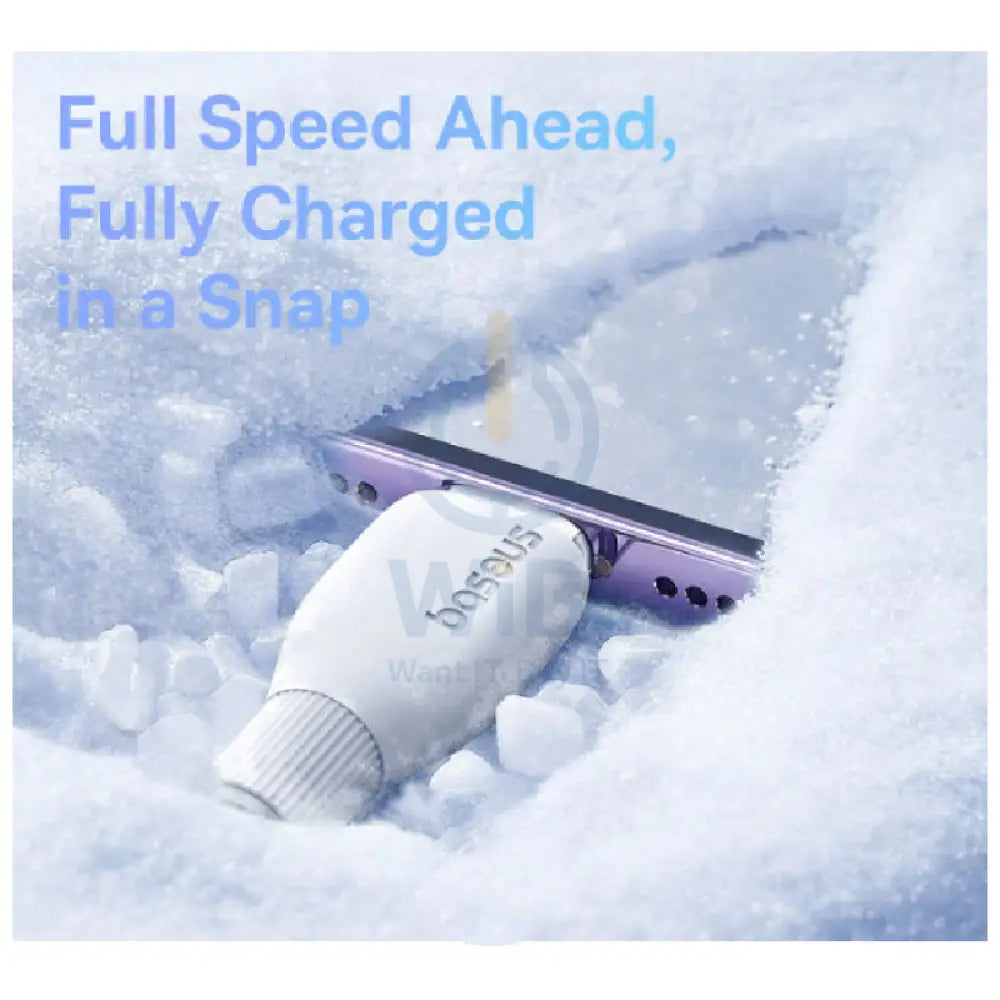 Baseus Pudding Series Fast Charging USB-A to Lightning Cable - 2 Meter / 20W / Stellar White Accessories > Cables &