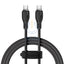 Baseus Pudding Series Fast Charging USB-C to USB-C Cable - 2M / Cluster Black Accessories > Cables & Converters > Cables
