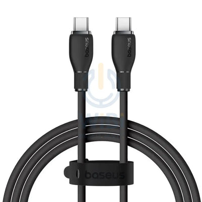 Baseus Pudding Series Fast Charging USB-C to USB-C Cable - 2M / Cluster Black Accessories > Cables & Converters > Cables