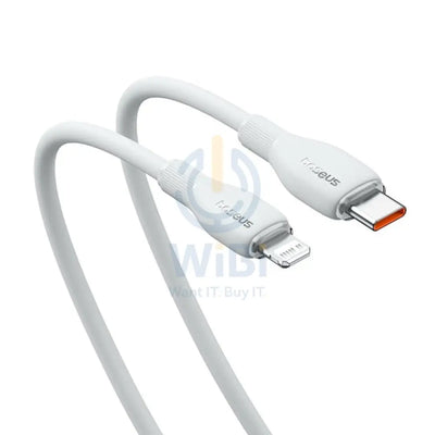 Baseus Pudding Series Fast Charging USB-C to Lightning Cable - 1.2M / Stellar White Accessories > Cables & Converters >
