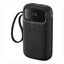 Baseus Qpow 2 Dual-Cable Digital Display Fast Charge Power Bank - 20000mAh / 22.5W / Cluster Black Accessories > Power