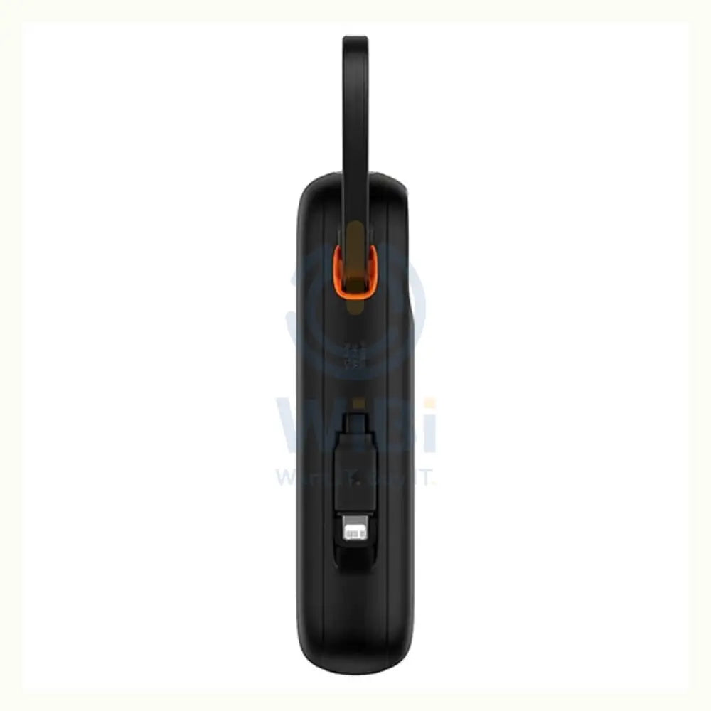 Baseus Qpow 2 Dual-Cable Digital Display Fast Charge Power Bank - 20000mAh / 22.5W / Cluster Black Accessories > Power