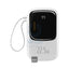 Baseus Qpow Digital Display Quick Charging Power Bank - 20000mAh / 22.5W / Type-C + Baseus Pudding Series Fast Charging