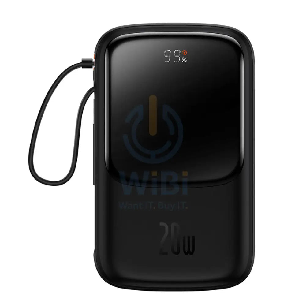 Qpow Baseus Qpow Pro Digital Display Fast Charge Power Bank - 10000mAh/ 20W ...