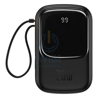 Baseus Qpow Pro Digital Display Fast Charge Power Bank - 20000mAh/ 20W/ Black Accessories > Power Bank > Offer Zone