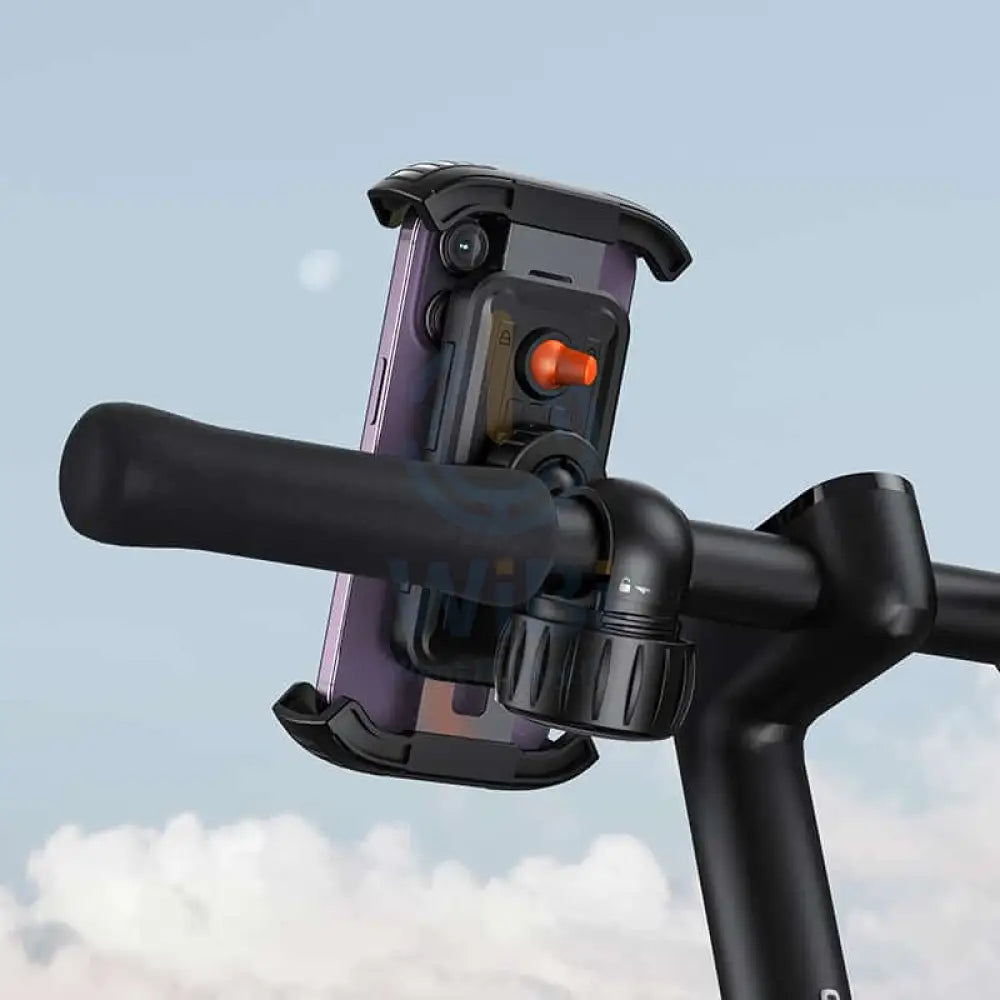 Baseus Quick Go Series Bike Phone Mount - Cluster Black Accessories > Mobiles & Tablets > Mobiles > Mobile Holder