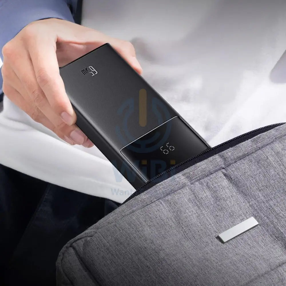 Baseus Star Lord Digital Display Power Bank - PD 65W/ 20000mAh/ Cluster Black Accessories > Power Bank
