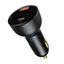 Baseus Superme Digital Display PPS Dual Quick Charger - Car Charger / Black Accessories > Mobiles & Tablets > Mobiles >