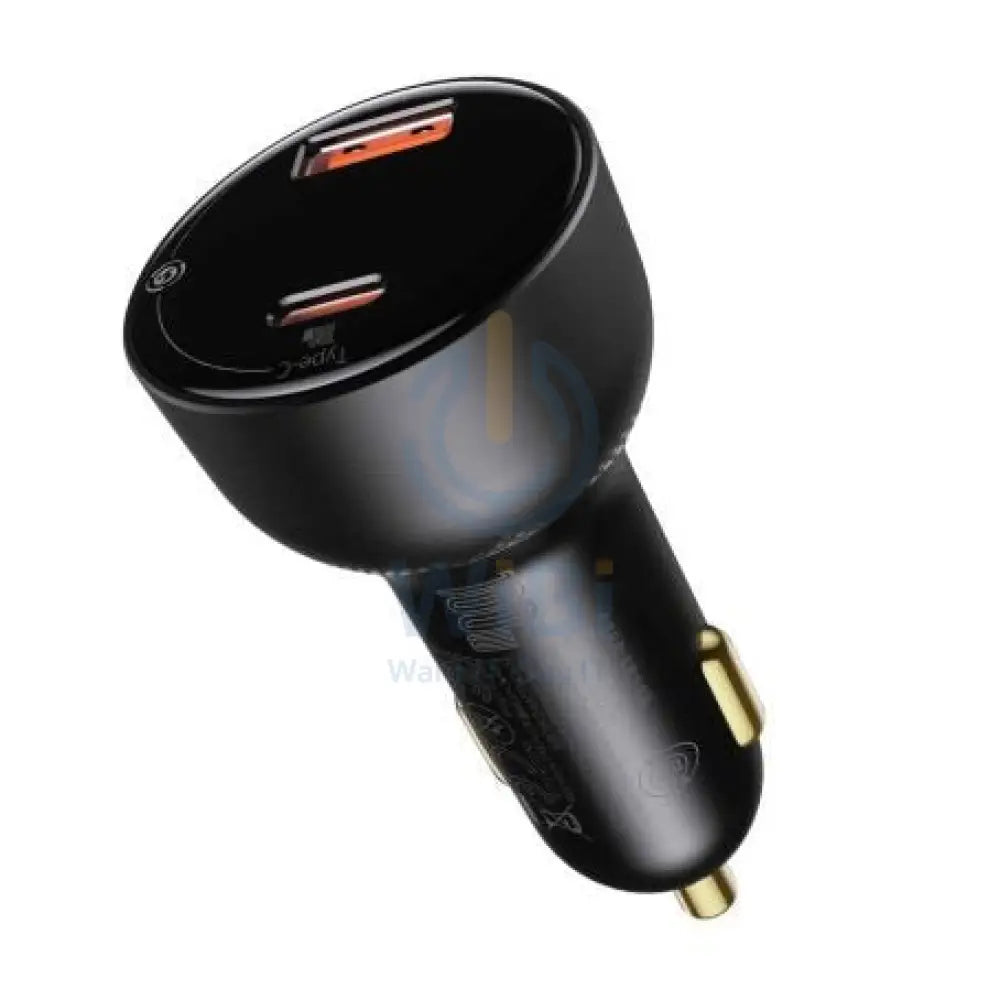 Baseus Superme Digital Display PPS Dual Quick Charger - Car Charger / Black Accessories > Mobiles & Tablets > Mobiles >