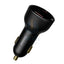Baseus Superme Digital Display PPS Dual Quick Charger - Car Charger / Black Accessories > Mobiles & Tablets > Mobiles >