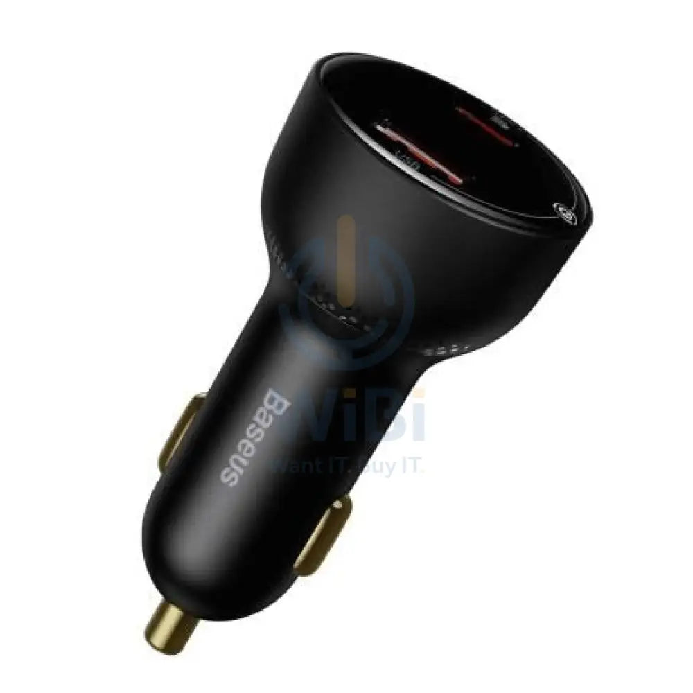 Baseus Superme Digital Display PPS Dual Quick Charger - Car Charger / Black Accessories > Mobiles & Tablets > Mobiles >