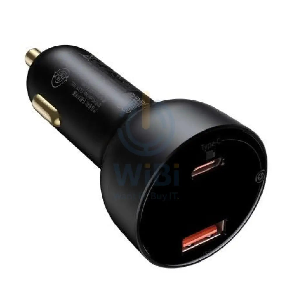 Baseus Superme Digital Display PPS Dual Quick Charger - Car Charger / Black Accessories > Mobiles & Tablets > Mobiles >