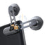 Baseus T-Space Series Folding Metal Car Phone Mount - Frost Silver Accessories > Mobiles & Tablets > Mobiles > Mobile