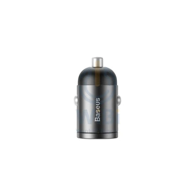 Baseus Tiny Star Mini Quick Charge- Car Charger / USB Port / 30W / Gray Accessories > Mobiles & Tablets > Mobiles > Car