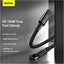 Baseus Tungsten Gold Fast Charging Data Cable - Type-C / 100W / 1Meter / Black Accessories > Cables & Converters >