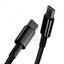 Baseus Tungsten Gold Fast Charging Data Cable - Type-C / 100W / 1Meter / Black Accessories > Cables & Converters >