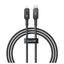 Baseus Unbreakable Series Fast Charging Type-C to Lightning Cable - 1 Meter / 20W / Cluster Black Accessories > Cables