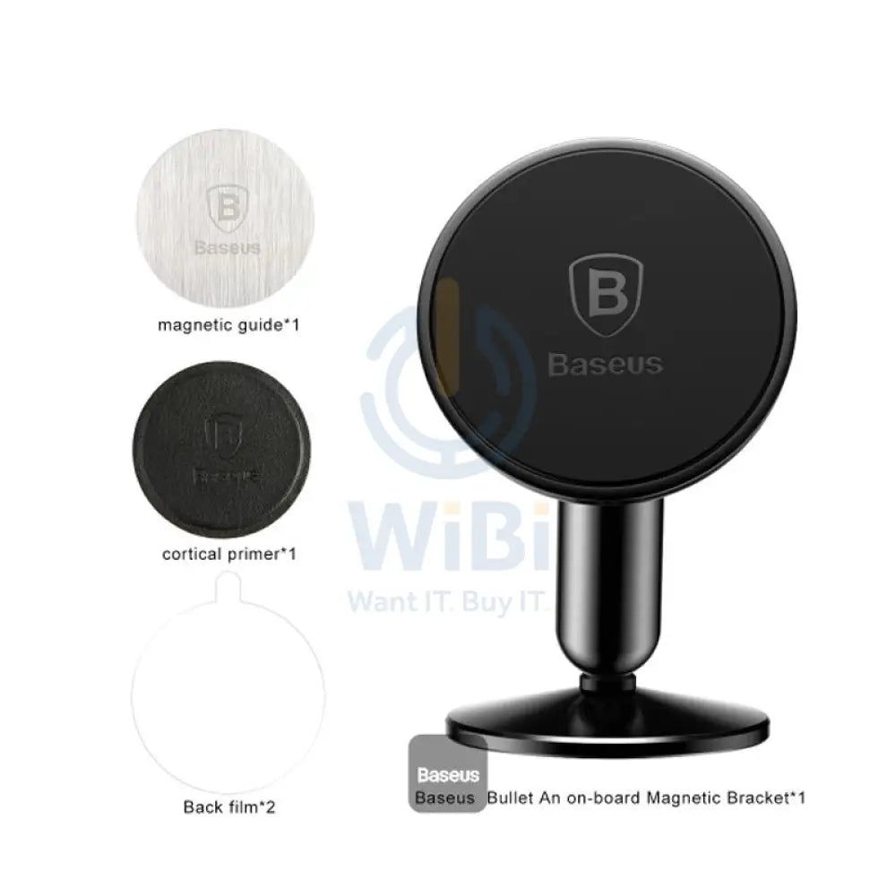 Baseus Universal Magnetic Car Mount Holder - Black