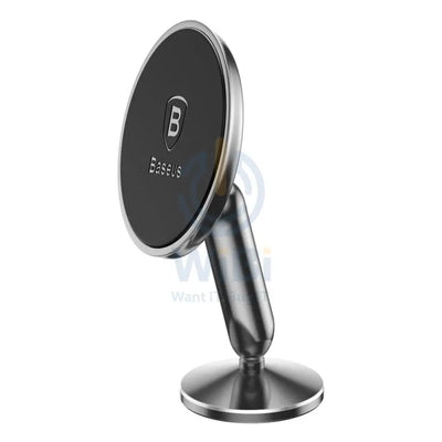 Baseus Universal Magnetic Car Mount Holder - Silver Accessories > Mobiles & Tablets > Mobiles > Mobile Holder / Stands