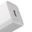 Baseus USB C Plug PD 3.0 Fast Charger - 20W / White Accessories > Power Adapters