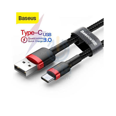Baseus USB To USB Type-C Cable - 2 Meters / Red