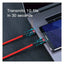 Baseus USB Type C To Type C Cable - 1 Meter / Red