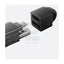 BAZIC Go Charge Alucable 4 in 1 Input Cable 1M / USB C / USB A / Lightning / Black Accessories > Cables & Converters >